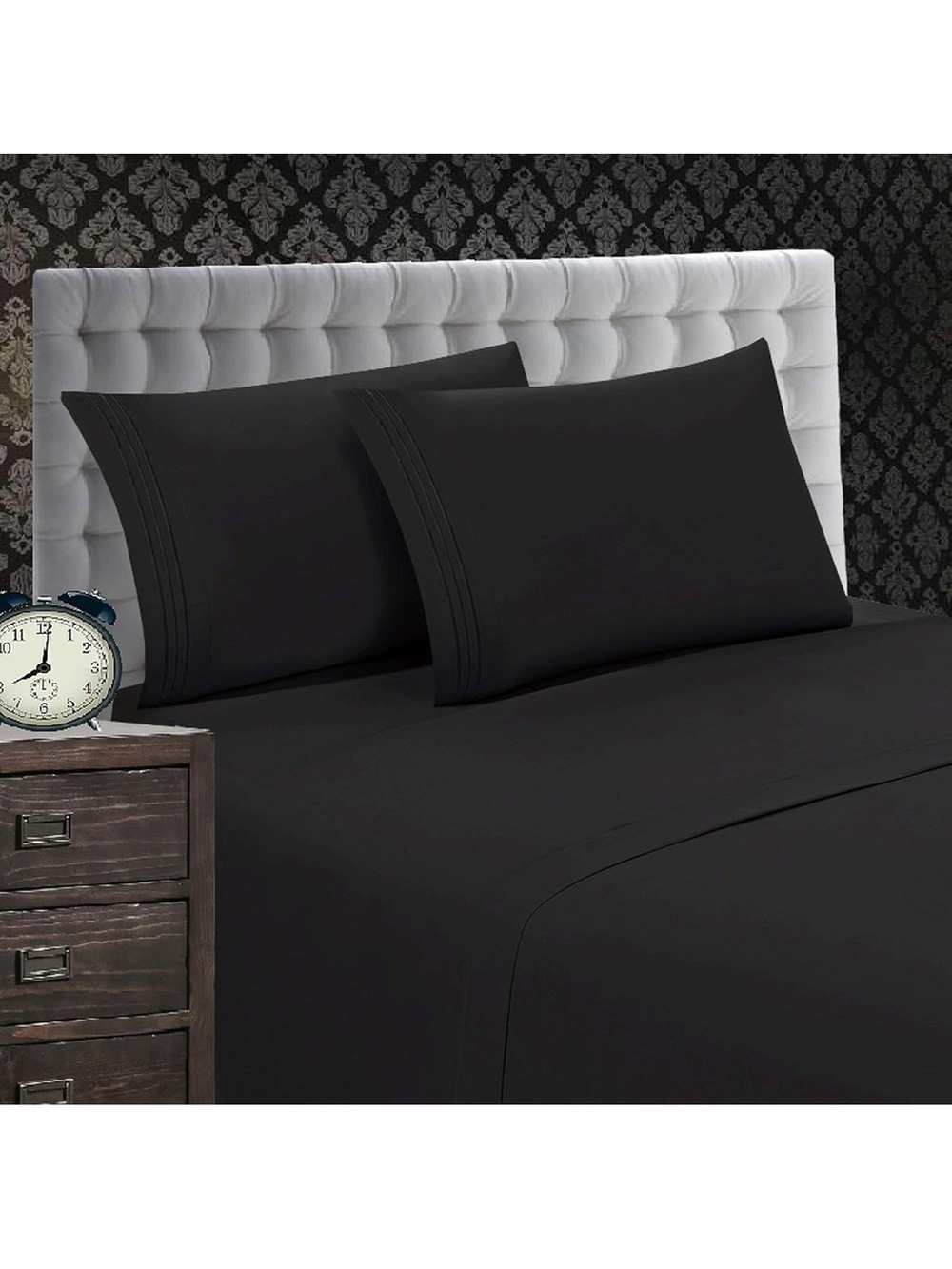 Black king Sheet Set